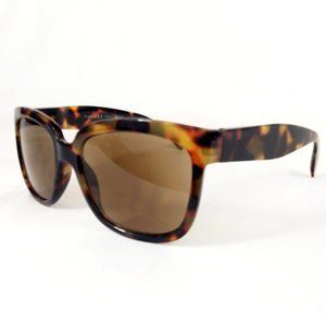 Retro Chic Classic Tortoise Clubmaster Black Polarized Lens Sunglasses ES951